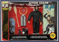 Action Sailor Navy Frogman from G.I. Joe - Commemorative Collection - Black Box manufactured by Hasbro [Front]