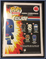 Cobra Commander (Hooded) from G.I. Joe - Pop! Vinyl Figures manufactured by Funko [Back]
