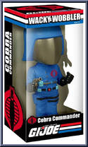 Cobra Commander from G.I. Joe - Wacky Wobblers manufactured by Funko [Front]