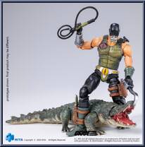 Croc Master & Fiona from G.I. Joe - Exquisite Mini Series manufactured by Hiya Toys [Loose]
