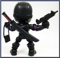 Snake Eyes from G.I. Joe (Loyal Subjects) - Mystery - Action Vinyls manufactured by Hasbro [Loose]