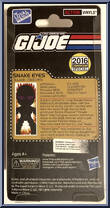 Snake Eyes (Black Eyes) from G.I. Joe (Loyal Subjects) - Action Vinyls manufactured by Hasbro [Back]