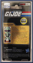 Snake Eyes (Radioactive) from G.I. Joe (Loyal Subjects) - Action Vinyls manufactured by Hasbro [Back]
