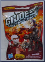 Flint from G.I. Joe - Micro Force - Basic Series manufactured by Hasbro [Front]