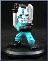 Thunder Ninja from G.I. Joe - Micro Force - Basic Series manufactured by Hasbro [Loose]