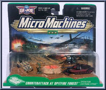 Counterattack at Spitfire Forest from G.I. Joe - Micro Machines - Operation Lightning Strike manufactured by Galoob [Front]
