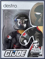Destro from G.I. Joe - Mighty Muggs - Wave 2 manufactured by Hasbro [Front]