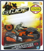 Wheel Blaster Bike (Firefly) from G.I. Joe - Retaliation - Vehicles manufactured by Hasbro [Front]