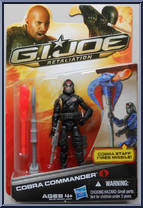 Cobra Commander (Black / Cobra Staff) from G.I. Joe - Retaliation - Basic Series manufactured by Hasbro [Front]
