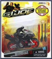 Ninja Speed Cycle (Snake Eyes) from G.I. Joe - Retaliation - Vehicles manufactured by Hasbro [Front]