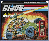 A.W.E. Striker (with Crankcase) from G.I. Joe - Retro - Vehicles manufactured by Hasbro [Front]