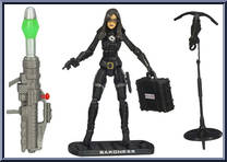 Baroness (Attack on the GI Joe Pit) from G.I. Joe - Rise of Cobra - Collection 1 - Wave 1 manufactured by Hasbro [Loose]