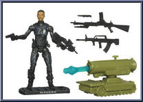 Wallace "Ripcord" Weems (Reactive Impact Armor) from G.I. Joe - Rise of Cobra - Collection 1 - Wave 3 manufactured by Hasbro [Loose]