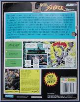 Sgt. Savage (Commando) from G.I. Joe - Sgt. Savage - Basic Series manufactured by Hasbro [Back]