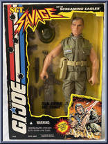 Total Combat Sgt. Savage from G.I. Joe - Sgt. Savage - 12" Scale manufactured by Hasbro [Front]
