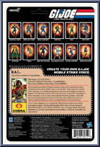 Cobra B.A.T. (Python Patrol) from G.I. Joe - ReAction + manufactured by Super7 [Back]