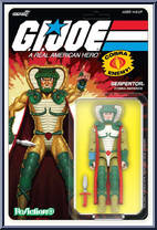 Serpentor from G.I. Joe - ReAction + manufactured by Super7 [Front]