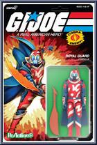 Cobra-La (Royal Guard) (Movie) from G.I. Joe - ReAction + manufactured by Super7 [Front]