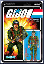 G.I. Joe Trooper (Camo Green Uniform) from G.I. Joe - ReAction Figures manufactured by Super7 [Front]