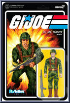 G.I. Joe Trooper (Camo Green Uniform) from G.I. Joe - ReAction Figures manufactured by Super7 [Front]