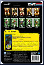 G.I. Joe Trooper (Tiger Force) from G.I. Joe - ReAction Figures manufactured by Super7 [Back]
