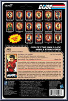 Jinx (Movie) from G.I. Joe - ReAction + manufactured by Super7 [Back]