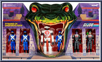 Pyramid of Darkness Pack from G.I. Joe - ReAction Figures manufactured by Super7 [Front]