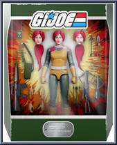 Scarlett from G.I. Joe - Ultimates manufactured by Super7 [Front]