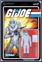 Snow Serpent from G.I. Joe - ReAction Figures manufactured by Super7 [Front]