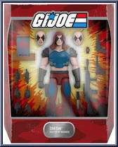 Zartan from G.I. Joe - Ultimates manufactured by Super7 [Front]