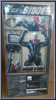 Destro from G.I. Joe - Basic Series manufactured by Threezero [Back]