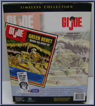 Green Beret Machine Gun Outpost Set from G.I. Joe - Timeless Collection - Basic Series manufactured by Hasbro [Back]