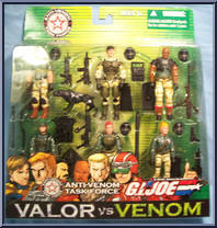 Anti-Venom Task Force from G.I. Joe - Valor vs Venom - Exclusives manufactured by Hasbro [Front]
