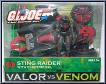 Sting Raider (Electric Eel) from G.I. Joe - Valor vs Venom - Vehicles manufactured by Hasbro [Front]