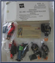 Cobra Troop Builder 6 Pack (Mail Order) from G.I. Joe vs. Cobra - Exclusives manufactured by Hasbro [Front]