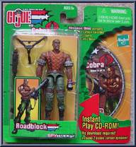 Roadblock from G.I. Joe vs. Cobra - Mission Discs manufactured by Hasbro [Front]