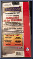 Chad Pennington (New York Jets) from Gladiators of the Gridiron - Basic Series manufactured by Pro Specialties Group [Back]