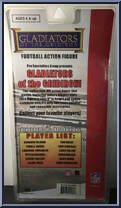 Peyton Manning (Indianapolis Colts) from Gladiators of the Gridiron - Basic Series manufactured by Pro Specialties Group [Back]