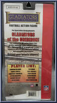 Peyton Manning (Indianapolis Colts) from Gladiators of the Gridiron - Basic Series manufactured by Pro Specialties Group [Back]