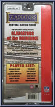 Robert Gallery (Oakland Raiders) from Gladiators of the Gridiron - Basic Series manufactured by Pro Specialties Group [Back]