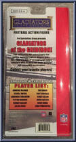 Tony Gonzalez (Kansas City Chiefs) from Gladiators of the Gridiron - Basic Series manufactured by Pro Specialties Group [Back]