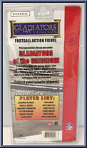 Tony Gonzalez (Kansas City Chiefs) from Gladiators of the Gridiron - Basic Series manufactured by Pro Specialties Group [Back]