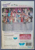 Loni in Going Gold from Glamour Gals - With Jewelry manufactured by Kenner [Back]