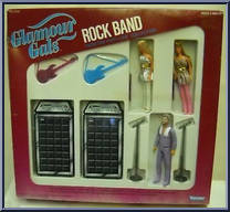 Rock Band from Glamour Gals - Box Sets manufactured by Kenner [Front]
