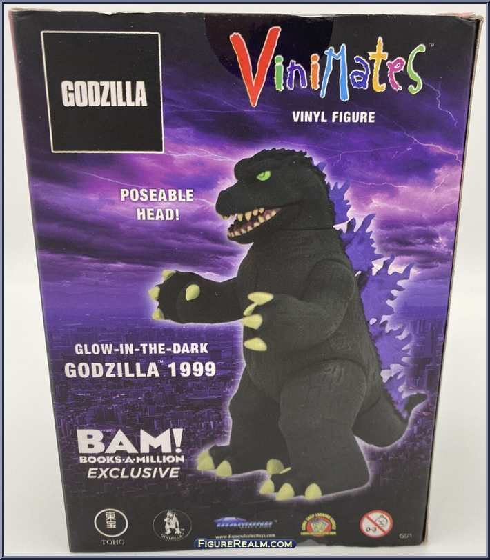 Godzilla 1999 (GlowintheDark) Godzilla Vinimates Diamond