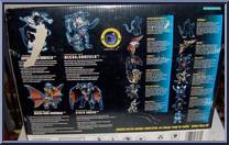 Mecha-King Ghidorah from Godzilla - Godzilla Wars - Power-Up Snap-On Armor manufactured by Trendmasters [Back]
