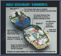 godzilla micro battle playset