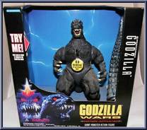 Supercharged Godzilla from Godzilla - Godzilla Wars - 10" Motion Activated Figures manufactured by Trendmasters [Front]