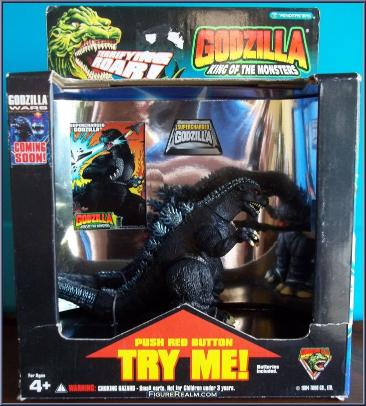Supercharged Godzilla Godzilla King of the Monsters Boxed Roaring