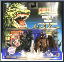 Godzilla vs. Rodan from Godzilla - King of the Monsters - Collectible Figures manufactured by Trendmasters [Front]